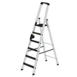 MUNK Günzburger Steigtechnik 42706 Aluminium Stufen-Stehleiter Arbeitshöhe (max.): 3.5 m 9.7 kg