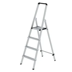 MUNK Günzburger Steigtechnik 11254 Aluminium Stufen-Stehleiter Arbeitshöhe (max.): 3 m 5.9 kg