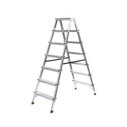 MUNK Günzburger Steigtechnik 011167 Aluminium Haushaltsleiter