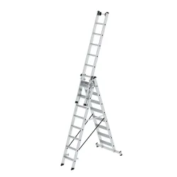 MUNK Günzburger Steigtechnik 033324 Aluminium Stufen-Mehrzweckleiter 25.3 kg