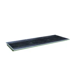 Bauer® Einhänge-Auffangwanne aus Stahl mit PE-Einsatz EHW 3300 PE, lackiert, Resedagrün