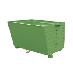 Bauer® Späne-Stapelkipper BSL 150, lackiert, Resedagrün
