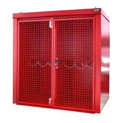 Bauer® Gasflaschen-Container GFC-B/W M2, lackiert, Feuerrot