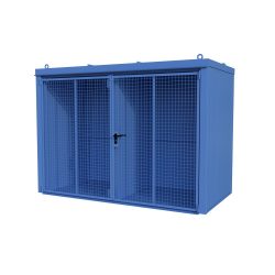 Bauer® Gasflaschen-Container GFC-B/W M4, lackiert, Lichtblau
