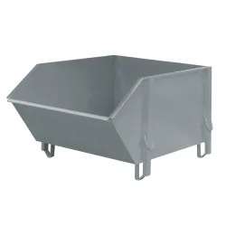Bauer® Baustoffbehälter BBG 100, lackiert, Mausgrau