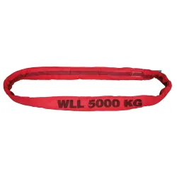 Dolezych DoForce Polyester-Rundschlinge mit Einfachmantel, TK 5.000 kg, Nutzlänge: 2 m