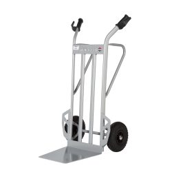 Profi-Sackkarre 200, Tragfähigkeit 350 kg, HxBxT 1100 x 620 x 585 mm, Luftbereifung MATADOR