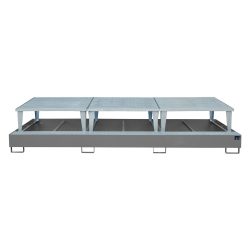 Auffangwanne AWA 1000-3, grau RAL 7005