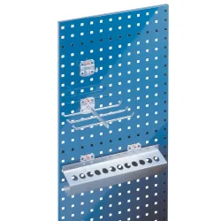 Kappes RasterPlan Lochplatte, HxB 450 x 2.000 mm, lichtblau