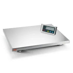 ADE Tisch- und Bodenwaage mit Anzeigegerät, BxT 500 x 400 mm, Wägebereich max. 150 kg