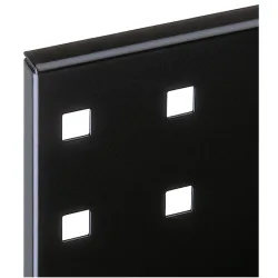 Kappes RasterPlan Lochplatte, HxB 450 x 500 mm, tiefschwarz