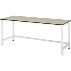 RAU Werktisch 900, HxBxT 825 x 2.500 x 800 mm, MDF Arbeitsplatte