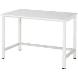 RAU Werktisch 900, HxBxT 825 x 1.250 x 800 mm, Arbeitplatte Melamin-Belag