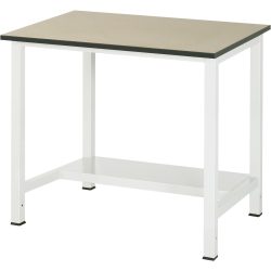RAU Werktisch 900 mit Ablageboden Tiefe 320 mm, HxBxT 825 x 1.000 x 800 mm, MDF Arbeitsplatte