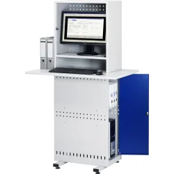 RAU Computer-Ständer mit Monitorgehäuse, stationär