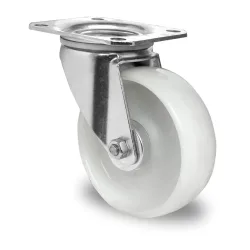 Lenkrolle PP Basic, spurlos, Ø x Breite 80 x 34 mm, TK 80 kg