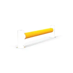 A-SAFE Holmsatz für Rammschutzgeländer eFlex als Verkehrsbarriere aus MEMAPLEX®, Innen- und Aussenbereich, HxB 2.000 mm Länge