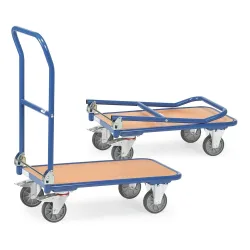 Fetra Hauptartikel 1154 Plattformwagen klappbar Stahl pulverbeschichtet Traglast (max.): 250 kg