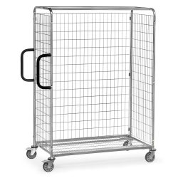 Rückwandgitter für fetra® Kommissionierwagen, HxB 1.825 x 850 mm