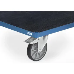Aufpreis für fetra® Ladefläche mit Riefengummi Nutzbreite 800 mm Nutzlänge 1.200 mm