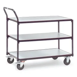 Fetra Hauptartikel 1850 ESD Tischwagen Stahl Traglast (max.): 250 kg Schiefergrau (RAL 7015)
