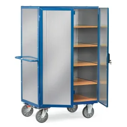 Fetra Hauptartikel 5493 Schrankwagen Stahl pulverbeschichtet Traglast (max.): 750 kg Brillantblau (RAL 5007)