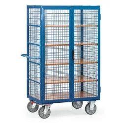 Fetra Hauptartikel 5392 Schrankwagen Stahl pulverbeschichtet Traglast (max.): 750 kg Brillantblau (RAL 5007)