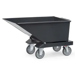 Muldenkipper 4701, 250 l, anthrazit RAL 7016, ohne Ablasshahn und Sieb