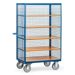 Fetra Hauptartikel 3392 Schrankwagen Stahl pulverbeschichtet Traglast (max.): 750 kg Brillantblau (RAL 5007)