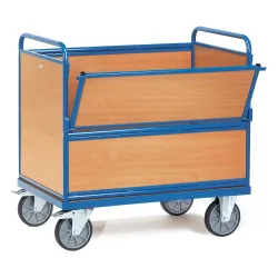 Fetra Hauptartikel 2872 Kastenwagen Stahl pulverbeschichtet Traglast (max.): 500 kg