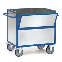 Fetra Hauptartikel 2822 Kastenwagen Stahl pulverbeschichtet Traglast (max.): 500 kg