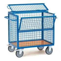 Fetra Hauptartikel 2762 Kastenwagen Stahl pulverbeschichtet Traglast (max.): 500 kg