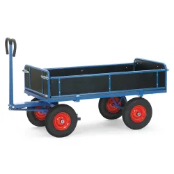 Fetra Hauptartikel 6454V Handpritschenwagen Stahl pulverbeschichtet Traglast (max.): 1000 kg Bereifung=Vollgummi