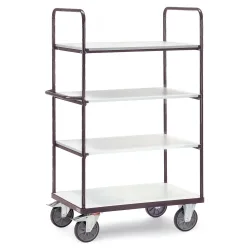 Fetra Hauptartikel 9302 ESD Etagenwagen Stahl Traglast (max.): 400 kg Grau