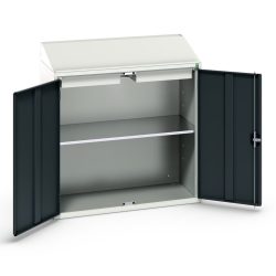 bott verso Economy Pult, mit 1 Fachboden und 2 Schubladen, BxTxH: 1050 x 550 x 1130 mm
