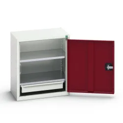 bott verso Economy Schrank, mit 2 Fachböden und 1 Schublade, BxTxH: 525 x 350 x 600 mm