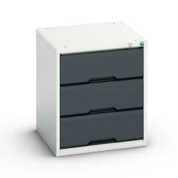 bott verso Schubladenschrank, mit 3 Schubladen, BxTxH: 525 x 550 x 600 mm
