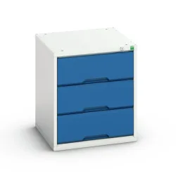 bott verso Schubladenschrank, mit 3 Schubladen, BxTxH: 525 x 550 x 600 mm