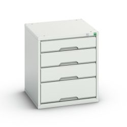 bott verso Schubladenschrank, mit 4 Schubladen, BxTxH: 525 x 550 x 600 mm