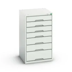 bott verso Schubladenschrank, mit 7 Schubladen, BxTxH: 525 x 550 x 900 mm