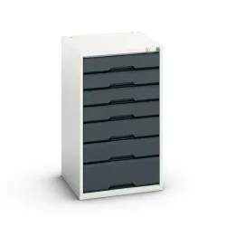 bott verso Schubladenschrank, mit 7 Schubladen, BxTxH: 525 x 550 x 900 mm