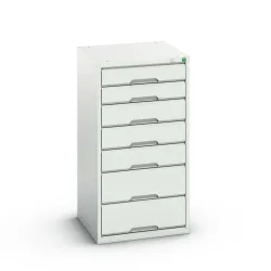 bott verso Schubladenschrank, mit 7 Schubladen, BxTxH: 525 x 550 x 1000 mm