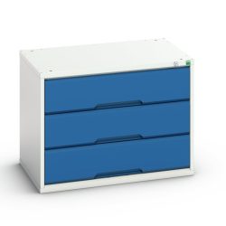 bott verso Schubladenschrank, mit 3 Schubladen, BxTxH: 800 x 550 x 600 mm