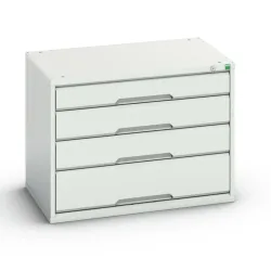 bott verso Schubladenschrank, mit 4 Schubladen, BxTxH: 800 x 550 x 600 mm
