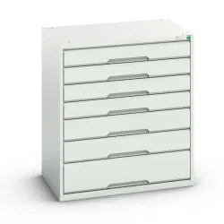 bott verso Schubladenschrank, mit 7 Schubladen, BxTxH: 800 x 550 x 900 mm