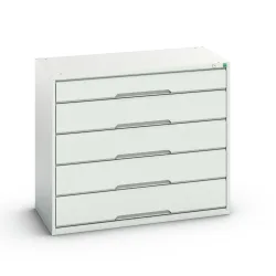 bott verso Schubladenschrank, mit 5 Schubladen, BxTxH: 1050 x 550 x 900 mm