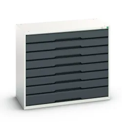 bott verso Schubladenschrank, mit 8 Schubladen, BxTxH: 1050 x 550 x 900 mm