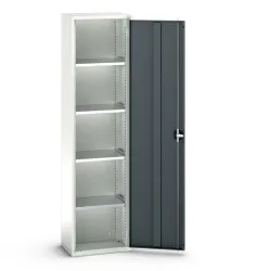 bott verso Flügeltürschrank, mit 4 Fachböden, BxTxH: 525 x 350 x 2000 mm