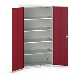 bott verso Flügeltürschrank, mit 4 Fachböden, BxTxH: 1050 x550 x 2000 mm