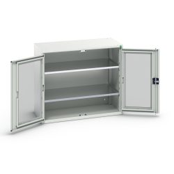 bott verso Beistellschrank mit Sichtfenster, mit 2 Fachböden, BxTxH: 1050 x 550 x 900 mm